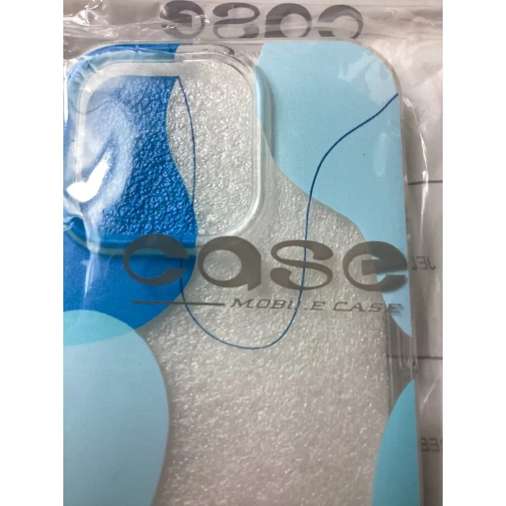 Vinylass Compatible With iPhone Pro Blue Case NO-9
